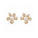 yougorgeous.in/products/floral-pearl-pave-studs-gold-plated-anti-tarnish