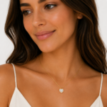 18K Gold Plated Heart Necklace