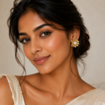 18K Gold Plated Pearl Earrings