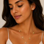 18K Gold Plated Heart Set