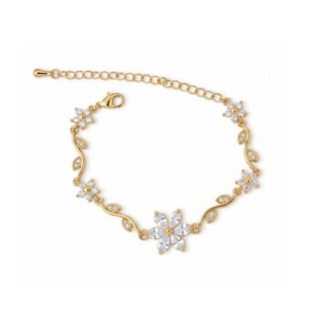 Waterproof Anti-Tarnish Jewelry | Diamond Blossom Bracelet | YouGorgeous™