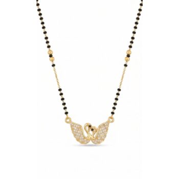 Waterproof Anti-Tarnish Jewelry | Twin Swan Mangalsutra