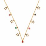 Waterproof Anti-Tarnish Jewelry | Astral Rainbow Necklace