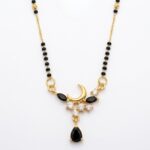 Waterproof Anti-Tarnish Jewelry | Celestial Crescent Mangalsutra