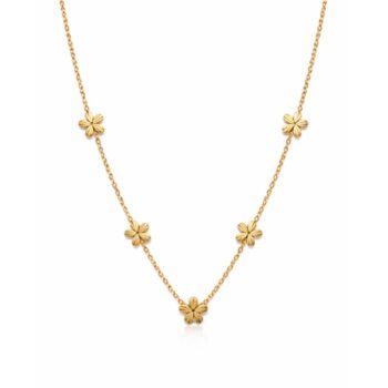 Waterproof Anti-Tarnish Jewelry | Gold Blossom Necklace | YouGorgeous™