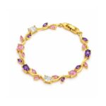 Waterproof Anti-Tarnish Jewelry | Pastel Orchid Bracelet | YouGorgeous™