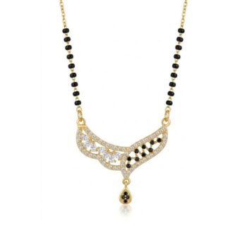 Waterproof Anti-Tarnish Jewelry | Royal Winged Mangalsutra
