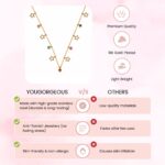 anti tarnish star charm necklace