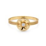 Yougorgeous 18k gold plated anti tarnish jewellery gold filigree floral mandala crystal bangle bracelet.