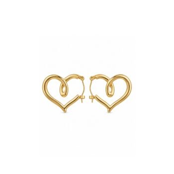 yougorgeous-18k-gold-plated-sculptural-ribbon-heart-hoop-earrings