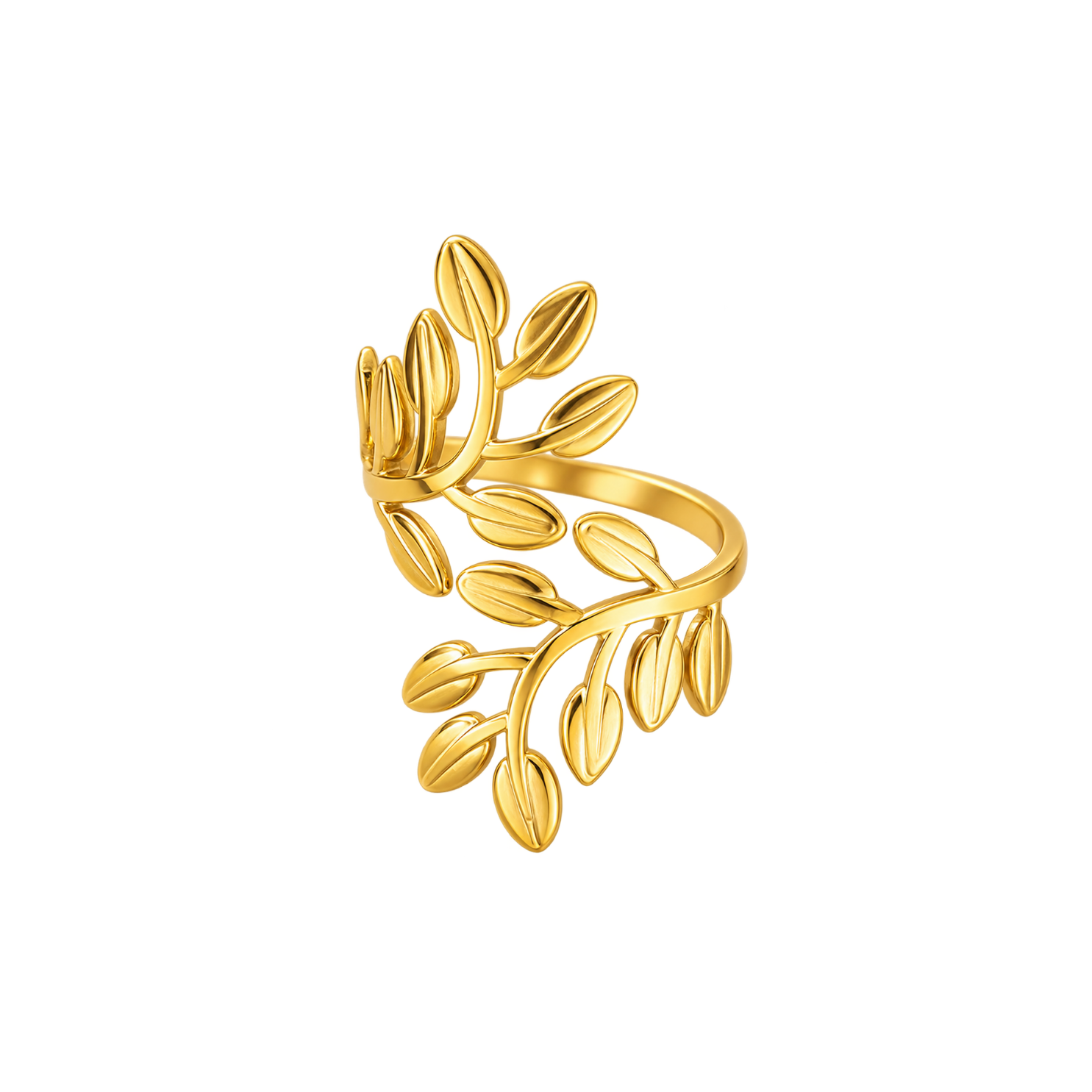 olive leaf adjustable ring, gold leaf ring, olive branch ring, laurel wreath ring, botanical leaf ring, bypass wrap ring, adjustable gold band, 18k pvd gold, 316l stainless steel, waterproof jewellery, anti-tarnish ring, hypoallergenic ring, demi fine jewellery, grecian jewellery, nature inspired jewellery, stacking ring, graduation gift, birthday gift for her, anniversary gift for wife, university student jewellery, working women accessories olive leaf adjustable ring, gold leaf ring, olive branch ring, laurel wreath ring, botanical leaf ring, bypass wrap ring, adjustable gold band, 18k pvd gold, 316l stainless steel, waterproof jewellery, anti-tarnish ring, hypoallergenic ring, demi fine jewellery, grecian jewellery, nature inspired jewellery, stacking ring, graduation gift, birthday gift for her, anniversary gift for wife, university student jewellery, working women accessories