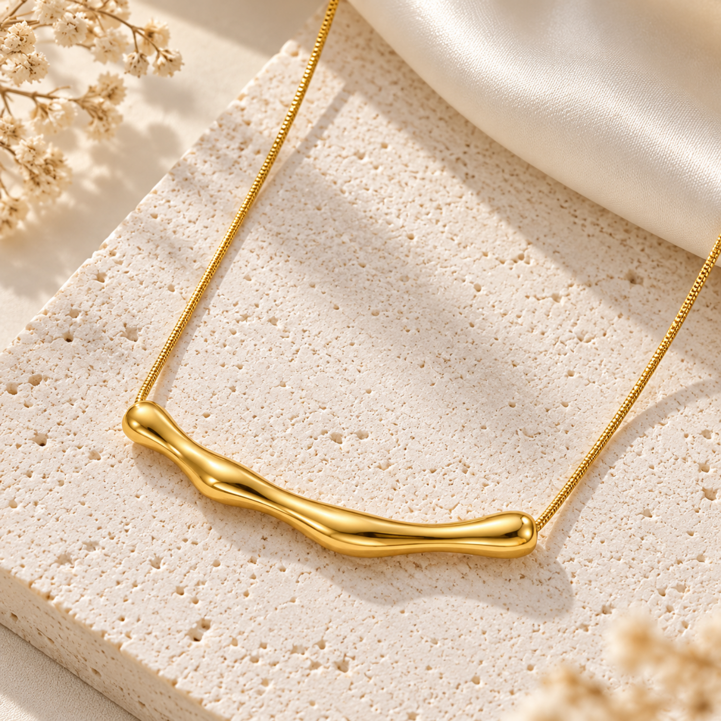 Snag-free round snake chain with hypoallergenic lobster clasp and extender link Snag-free round snake chain with hypoallergenic lobster clasp and extender link