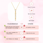 Waterproof Gold Jewellery, Anti-Tarnish Necklace, 18K PVD Gold Chain, Hypoallergenic Stainless Steel